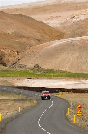 simsearch:841-03674788,k - Road near Lake Myvatn, Reykjahlid, Iceland, Polar Regions Fotografie stock - Rights-Managed, Codice: 841-03673785