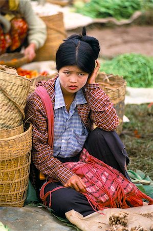 Market, Heho, Shan State, Myanmar (Burma), Asia Stock Photo - Rights-Managed, Code: 841-03673848