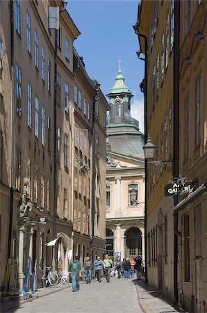 simsearch:841-03673885,k - Exploring the old town, Stockholm, Sweden, Scandinavia, Europe Foto de stock - Con derechos protegidos, Código: 841-03673887