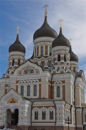 estonie - Alexander Nevsky orthodoxe cathédrale, Tallin, en Estonie, pays baltes, Europe Photographie de stock - Rights-Managed, Code: 841-03673894