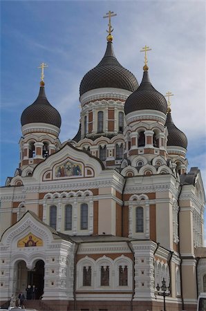 estonia - Alexander Nevsky Orthodox Cathedral, Tallin, Estonia, Baltic States, Europe Stock Photo - Rights-Managed, Code: 841-03673894