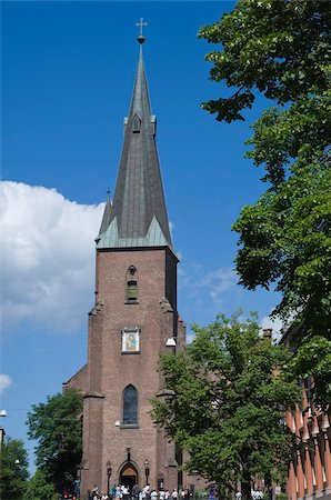 simsearch:841-03061485,k - St. Olaf's Cathedral, Oslo, Norway, Scandinavia, Europe Foto de stock - Con derechos protegidos, Código: 841-03673907