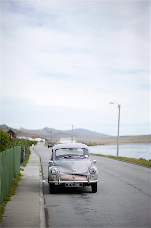 Vieille voiture, Port Stanley, îles Malouines, en Amérique du Sud Photographie de stock - Rights-Managed, Code: 841-03673992