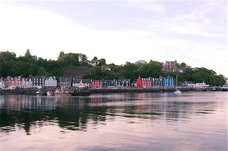 Le port de Tobermory, Isle of Mull, Hébrides intérieures en Écosse, Royaume-Uni, Europe Photographie de stock - Rights-Managed, Code: 841-03867807