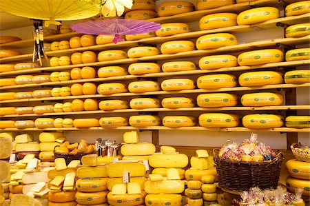 Cheese shop, Alkmaar, Holland, Europe Foto de stock - Con derechos protegidos, Código: 841-03867931