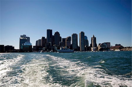 estados de nueva inglaterra - Harbour, Boston, Massachusetts, New England, United States of America, North America Foto de stock - Con derechos protegidos, Código: 841-03868049