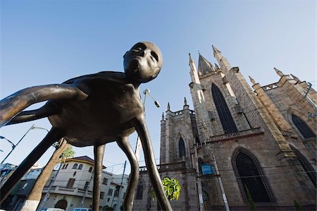 Modern art sculpture, Guadalajara, Mexico, North America Stock Photo - Rights-Managed, Code: 841-03868579