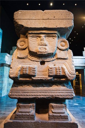 Histoire de Teotihuacan, Museo Nacional de Antropologia (Musée d'anthropologie), District fédéral, Mexico, Mexique, Amérique du Nord Photographie de stock - Rights-Managed, Code: 841-03868635