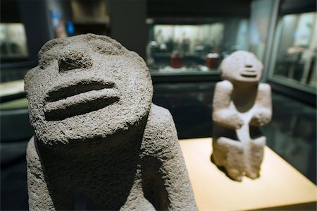 Objets d'art Mayas, Museo Nacional de Antropologia (Musée d'anthropologie), District fédéral, Mexico, Mexique, Amérique du Nord Photographie de stock - Rights-Managed, Code: 841-03868630