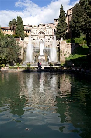 Villa d'Este, UNESCO World Heritage Site, Tivoli, Lazio, Italy, Europe Stock Photo - Rights-Managed, Code: 841-03868717