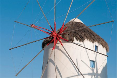 simsearch:841-06031115,k - Windmills, Mykonos Town, Chora, Mykonos, Cyclades, Greek Islands, Greece, Europe Stock Photo - Rights-Managed, Code: 841-03868748