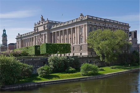 Museum and Parliament building, Stockholm, Sweden, Scandinavia, Europe Stock Photo - Rights-Managed, Code: 841-03868806