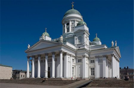 The Lutheran Cathedral, Senate Square, Helsinki, Finland, Scandinavia, Europe Stock Photo - Rights-Managed, Code: 841-03868822