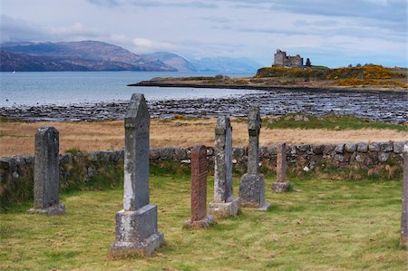 duart castle - Château de Duart, Isle of Mull, Hébrides intérieures en Écosse, Royaume-Uni, Europe Photographie de stock - Rights-Managed, Code: 841-03869341