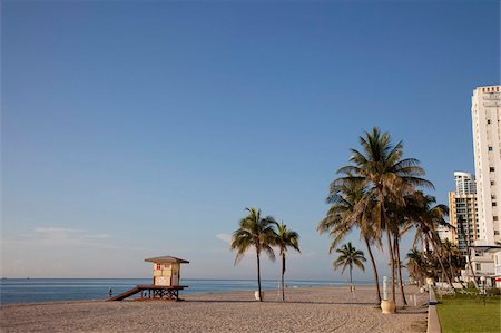 Hollywood Beach, Florida, United States of America, North America Stock Photo - Rights-Managed, Code: 841-03869507