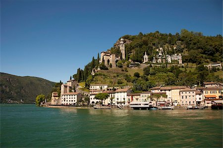 simsearch:841-06344529,k - Morcote, Lake Lugano, Canton Tessin, Switzerland, Europe Foto de stock - Con derechos protegidos, Código: 841-03869552