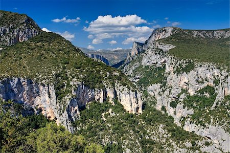 Gorge Du Verdon, Provence, France, Europe Fotografie stock - Rights-Managed, Codice: 841-03869710