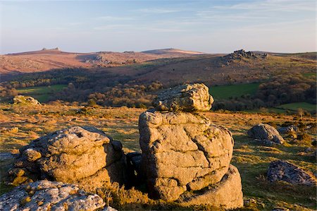 simsearch:841-03869889,k - Houndtor und Haytor Rocks angesehen von Hayne Down, Dartmoor Nationalpark, Devon, England, Vereinigtes Königreich, Europa Stockbilder - Lizenzpflichtiges, Bildnummer: 841-03869860