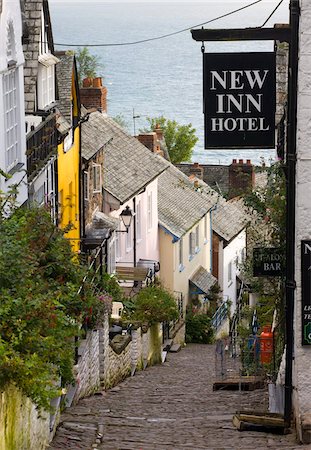 simsearch:841-07673416,k - Narrow cobbled street in the fishing village of Clovelly, North Devon, England, United Kingdom, Europe Stock Photo - Rights-Managed, Code: 841-03869898