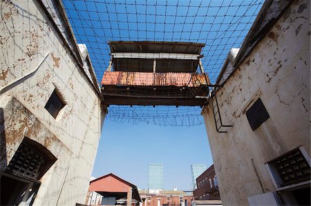 Intérieur de Constitution Hill, ancienne prison de l'Apartheid, Hillbrow, Johannesburg, Gauteng, Afrique du Sud, Afrique Photographie de stock - Rights-Managed, Code: 841-03870056