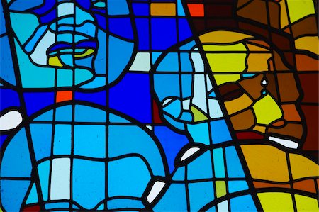 simsearch:841-07202672,k - Stained glass window, Regina Mundi Catholic Church, scene of Soweto uprising, Soweto, Johannesburg, Gauteng, South Africa Stock Photo - Rights-Managed, Code: 841-03870065