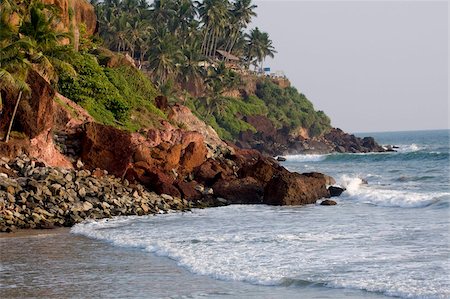 Kovalam Beach, Trivandrum, Kerala, India, Asia Stock Photo - Rights-Managed, Code: 841-03870220