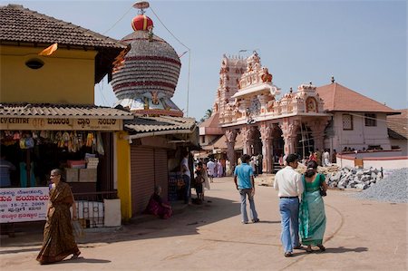 Udupi Sree Krishna Temple, Udupi, Karnataka, India, Asia Stock Photo - Rights-Managed, Code: 841-03870265