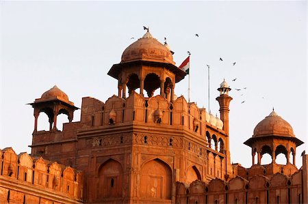 Red Fort, UNESCO World Heritage Site, Delhi, India, Asia Stock Photo - Rights-Managed, Code: 841-03870660