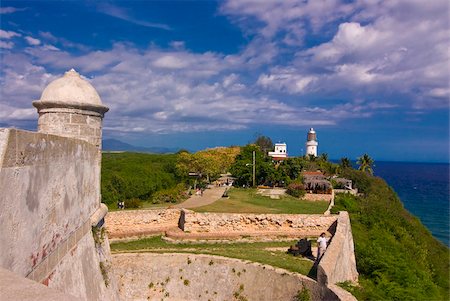 Castillo de San Pedro del Morro, patrimoine mondial UNESCO, Santiago de Cuba, Cuba, Antilles, Caraïbes, Amérique centrale Photographie de stock - Rights-Managed, Code: 841-03870910