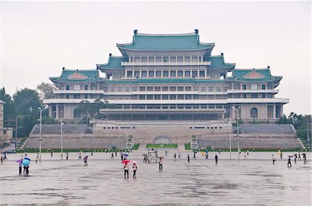 Peoples Palace of Studies, Pyongyang, North Korea, Asia Foto de stock - Con derechos protegidos, Código: 841-03871009