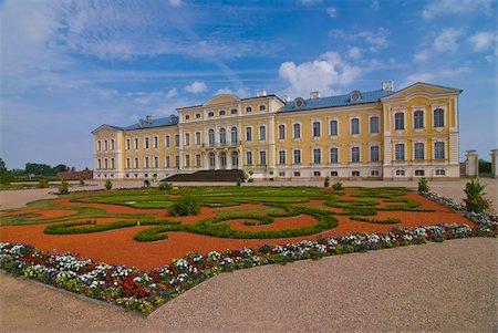 Rundale Palace, Latvia, Baltic States, Europe Stock Photo - Rights-Managed, Code: 841-03871181