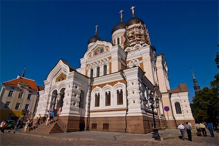 simsearch:841-03868658,k - Cathédrale Alexandre Nevski à Tallinn, en Estonie, pays baltes, Europe Photographie de stock - Rights-Managed, Code: 841-03871235
