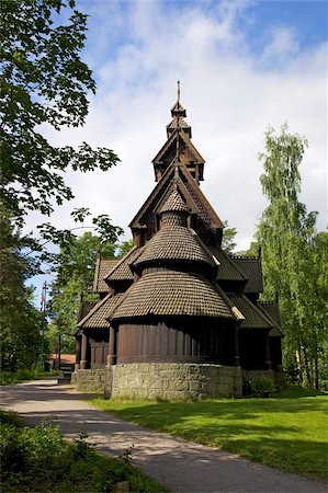 simsearch:841-02903327,k - Gol 13th century Stavkirke (Wooden Stave Church), Norsk Folkemuseum (Folk Museum), Bygdoy, Oslo, Norway, Scandinavia, Europe Foto de stock - Con derechos protegidos, Código: 841-03871698