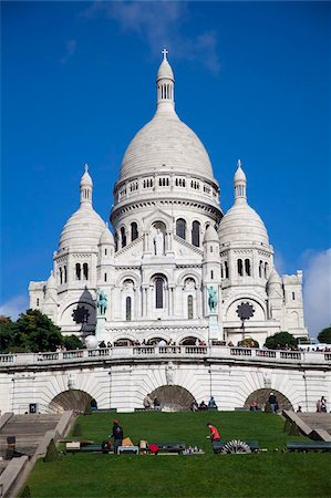 simsearch:841-03869418,k - Basilica of Sacre-Coeur, Montmartre, Paris, France, Europe Stock Photo - Rights-Managed, Code: 841-03872734