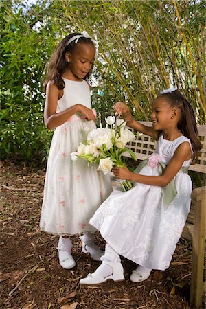 Flower Girl Black Hair Wedding Stock Photos Page 1 Masterfile