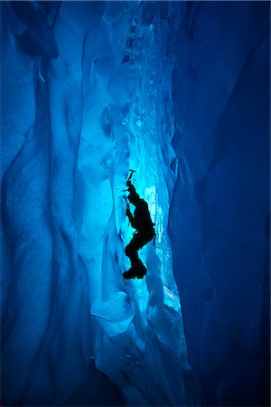 simsearch:854-02956117,k - Ice Climbing @ Mendenhall Glacier Southeast Alaska Summer Scenic Stock Photo - Rights-Managed, Code: 854-02955021
