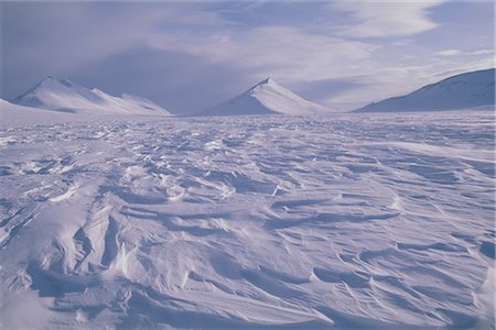 Ishivak Pass in Baird Mtns Noatak National Preserve AK AR Winter Foto de stock - Con derechos protegidos, Código: 854-02956026