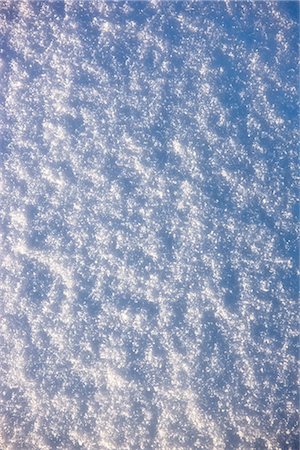 Close up of snow texture in a city park in Anchorage, Alaska during Winter Stock Photo - Rights-Managed, Code: 854-02956168