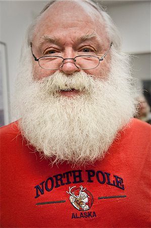 santa claus funny pic - Close up portrait of Santa Claus Stock Photo - Rights-Managed, Code: 854-03362349