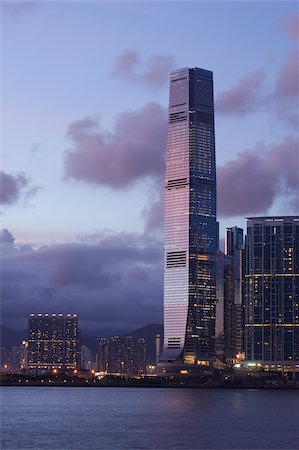 Skyscrapers at Kowloon West, Hong Kong Stock Photo - Rights-Managed, Code: 855-05984326