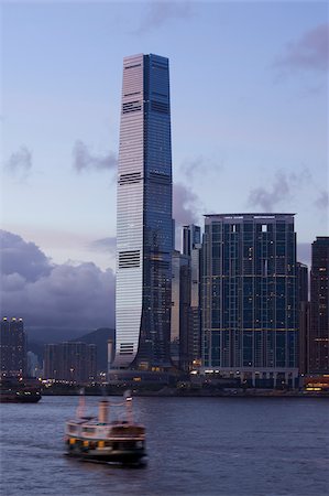 Skyscrapers at Kowloon West, Hong Kong Stock Photo - Rights-Managed, Code: 855-05984323