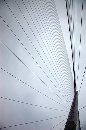 structure - Stonecutters Bridge, New Territories, Hong Kong Stock Photo - Rights-Managed, Code: 855-05981101