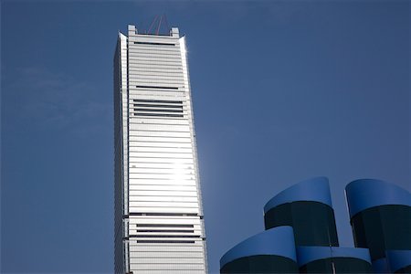 ICC Tower in Union Square, West Kowloon, Hong Kong Stock Photo - Rights-Managed, Code: 855-05981630