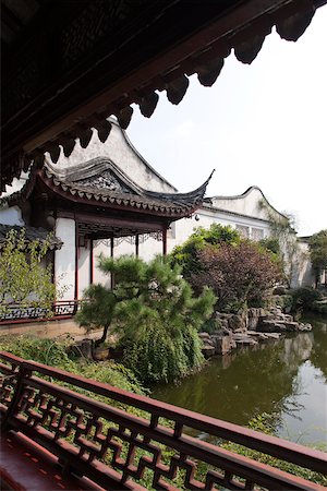 pavilion - Jardin du maître des filets, Suzhou, Jiangsu Province, Chine Photographie de stock - Rights-Managed, Code: 855-05981985