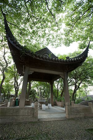 pavilion - Blue wave pavilion Canglangting, Suzhou, Jiangsu Province, China Stock Photo - Rights-Managed, Code: 855-05982002