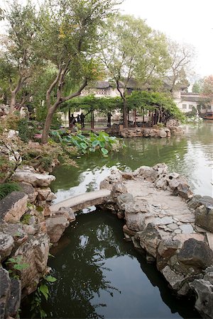 Garden to Liuyuan, Suzhou, Jiangsu Province, China Foto de stock - Con derechos protegidos, Código: 855-05982297