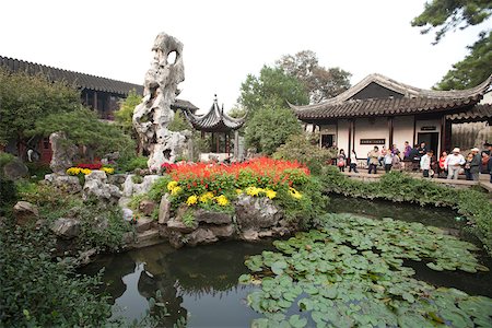 Die Taihu-Stein namens ""Peak"" mit Wolke Guangyunfeng Garden, Liuyuan, Suzhou, China Stockbilder - Lizenzpflichtiges, Bildnummer: 855-05982310