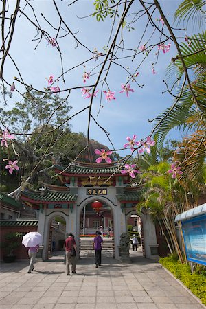 simsearch:855-03024721,k - Riguan temple, Gulangyu Island, Xiamen Amoy, Fujian, China Fotografie stock - Rights-Managed, Codice: 855-05982355
