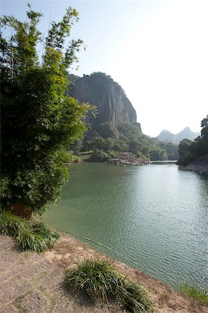 9 zigzag river and Tianyoufeng, Fujian, China Stock Photo - Rights-Managed, Code: 855-05982438