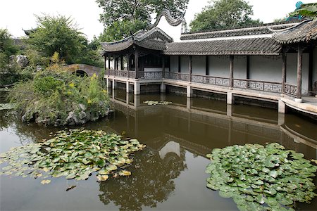simsearch:855-05982514,k - Chinese garden of Sanbaiyuan, Fengjing, Shanghai, China Foto de stock - Direito Controlado, Número: 855-05982514